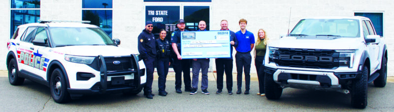 SCPD accepts $5,000 donation from Tri-State Ford